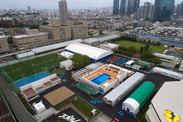 スポル品川大井町 スポーツ複合施設 事例写真