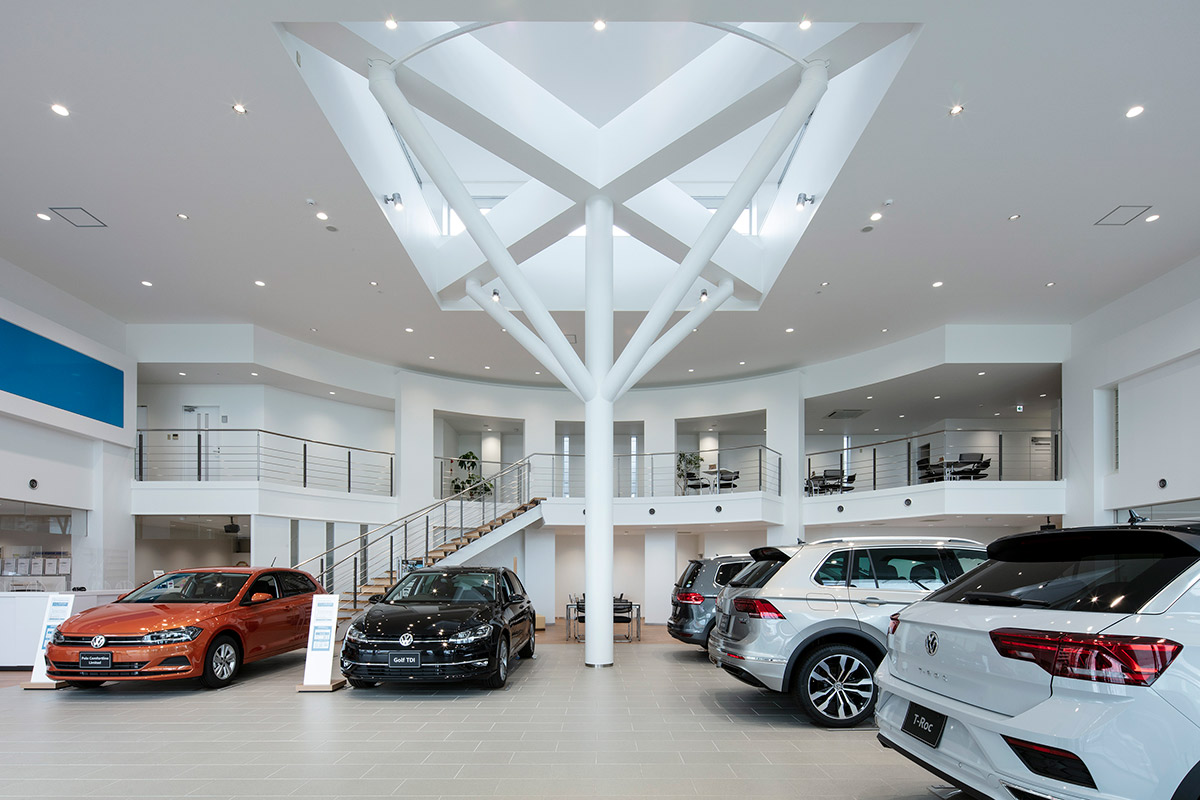 Volkswagen 新札幌 設計監理 事例写真