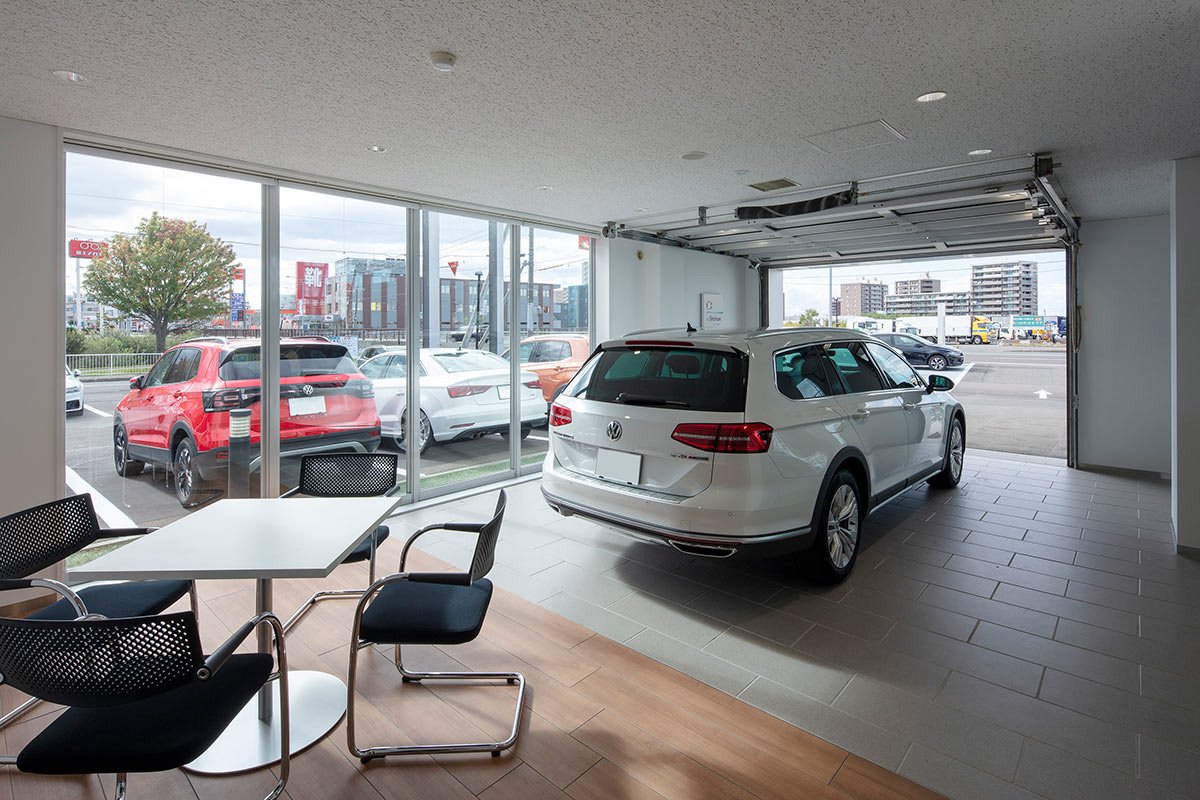 Volkswagen 新札幌 設計監理 事例写真