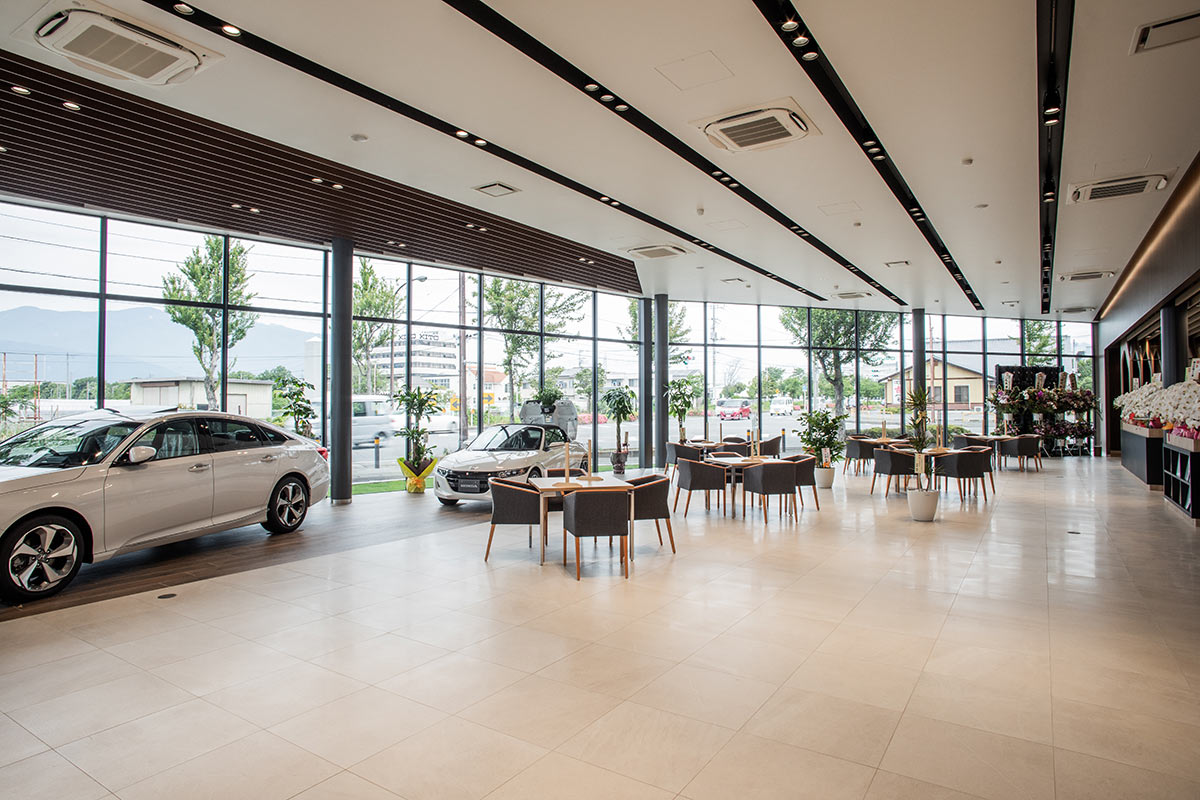 Honda Cars 山梨東 昭和店 設計監理 事例写真