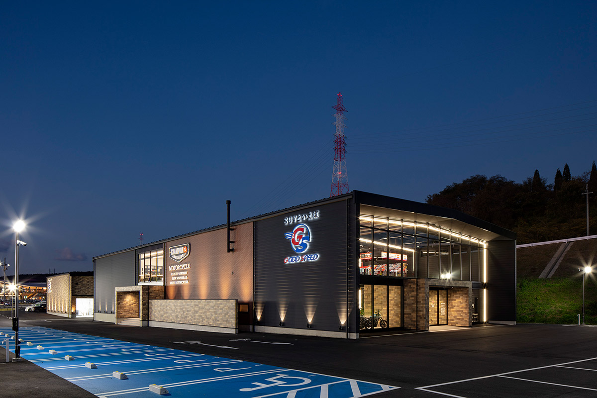 グッドスピード MEGA SUV イオンモール土岐店 設計監理 事例写真