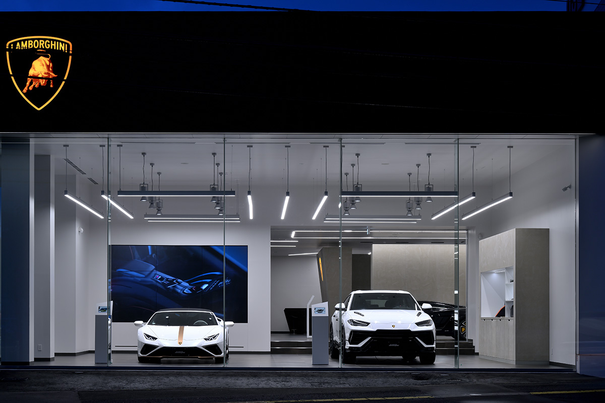 Lamborghini Sapporo 設計監理 事例写真