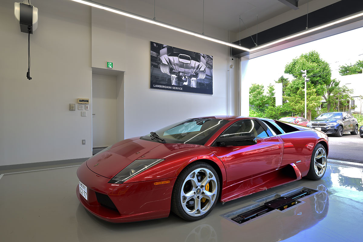 Lamborghini Sapporo 設計監理 事例写真