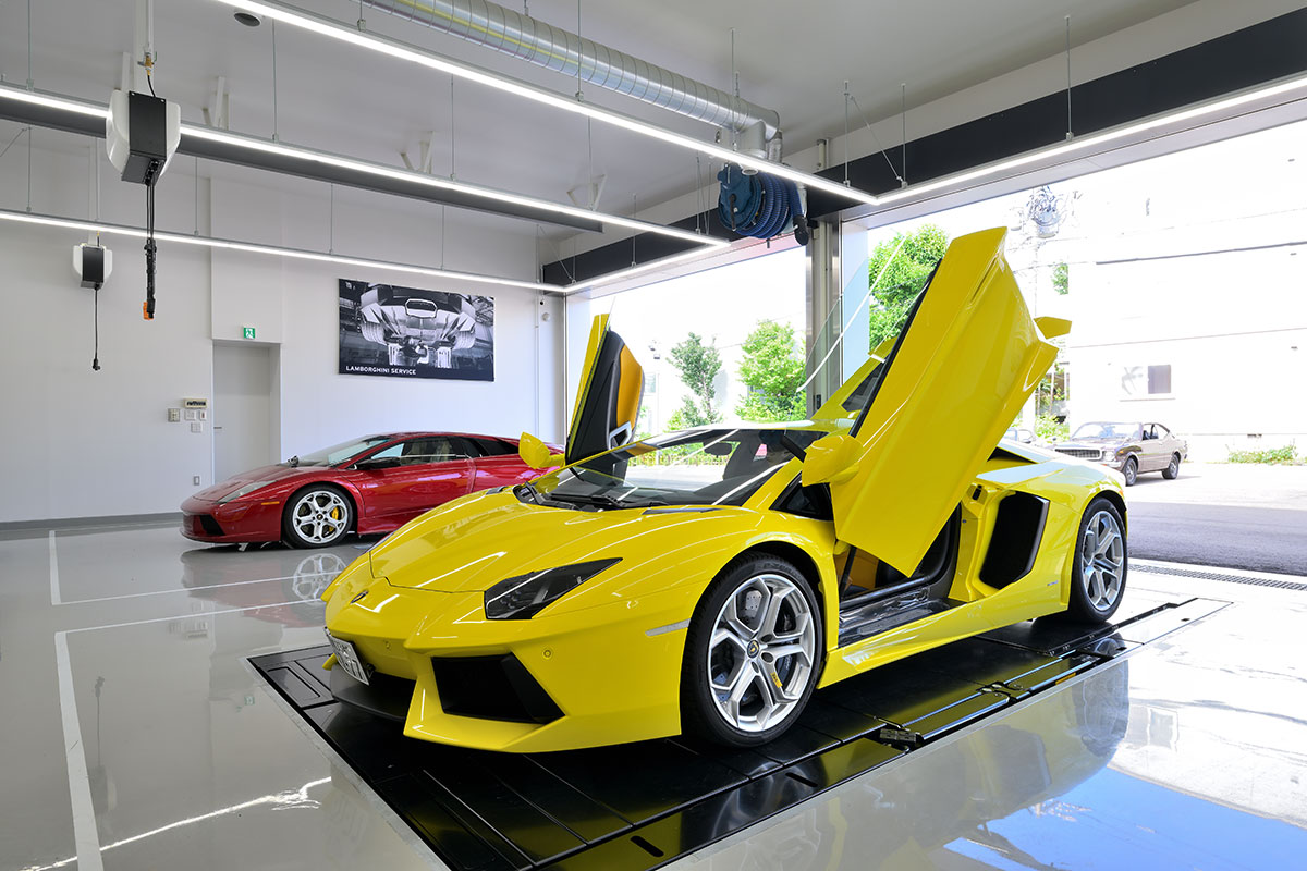 Lamborghini Sapporo 設計監理 事例写真