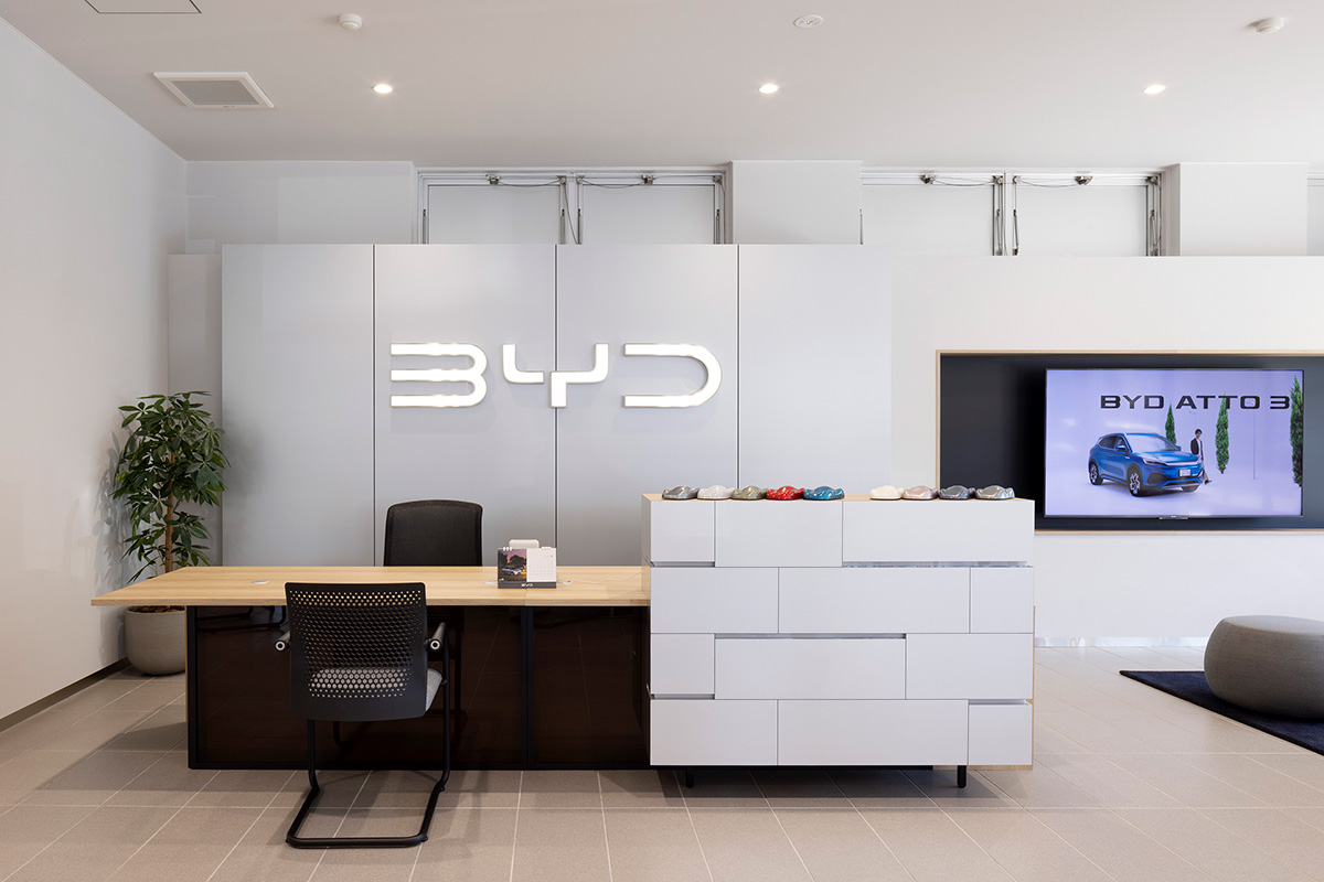 BYD AUTO 四日市 設計監理 事例写真