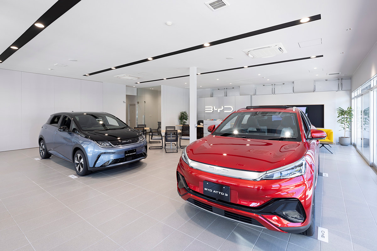 BYD AUTO 四日市 設計監理 事例写真