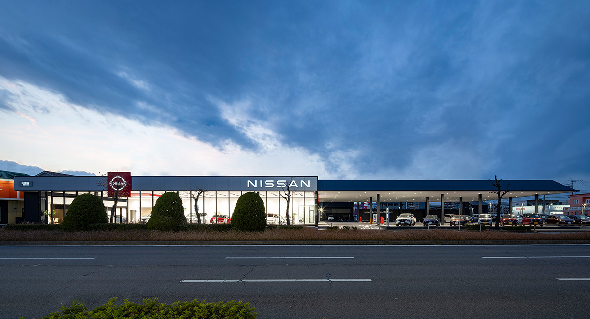 三河日産 岡崎中央店 設計監理 事例写真