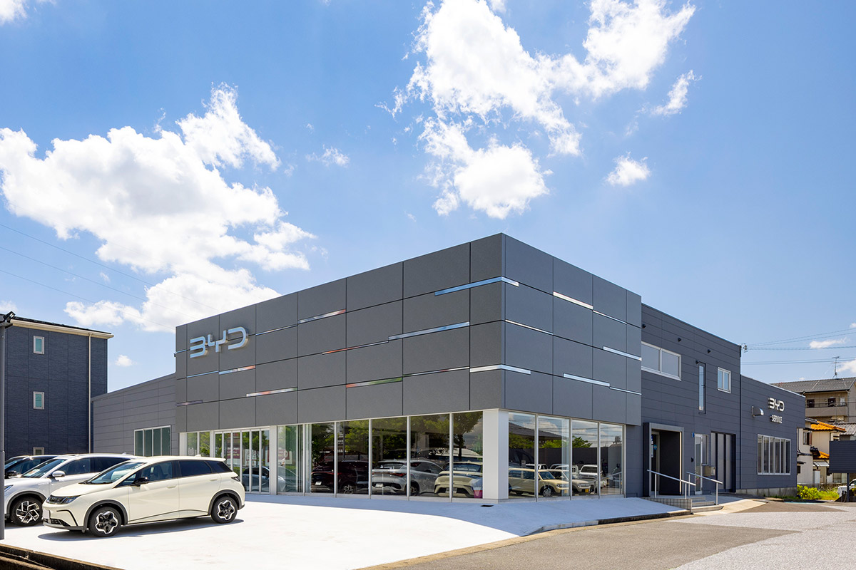 BYD AUTO 岐阜 設計監理 事例写真