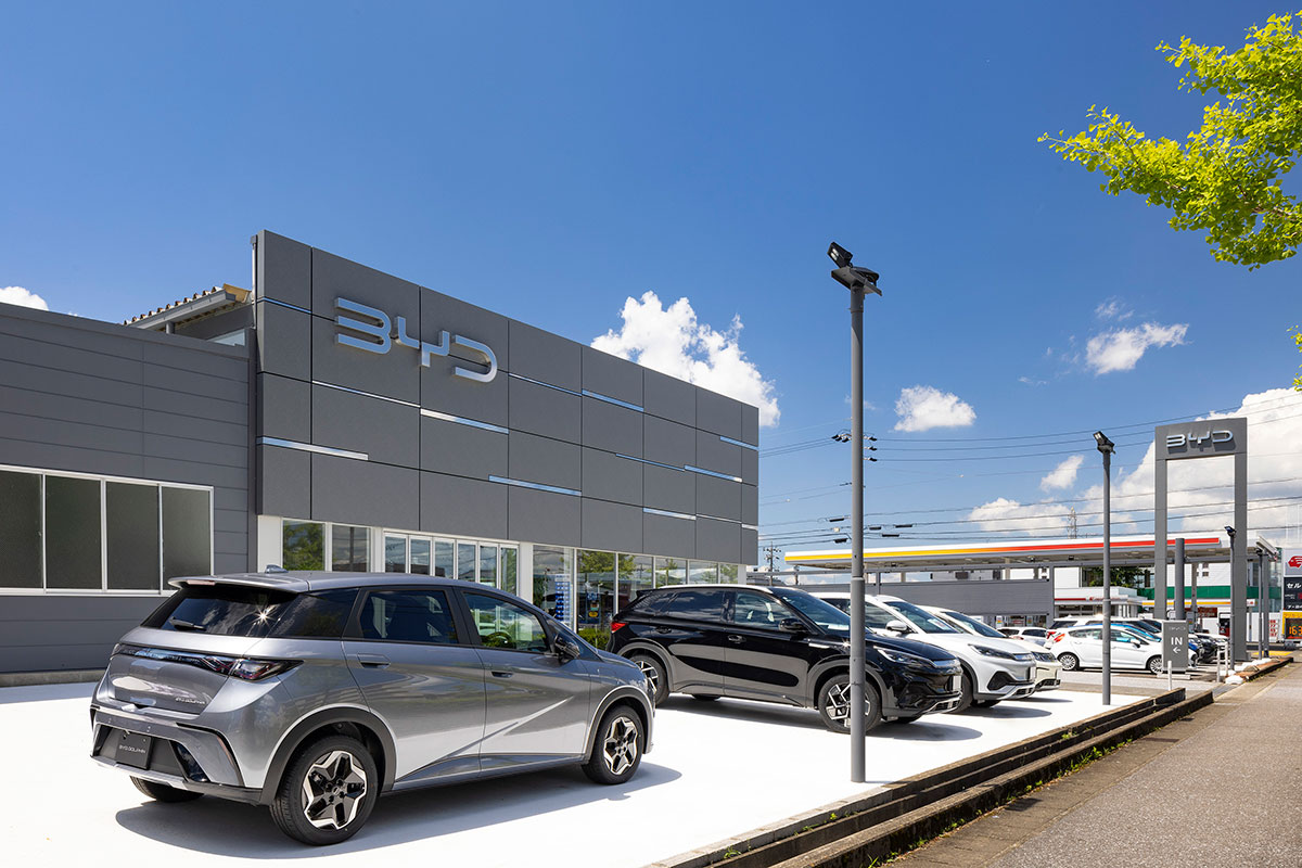 BYD AUTO 岐阜 設計監理 事例写真