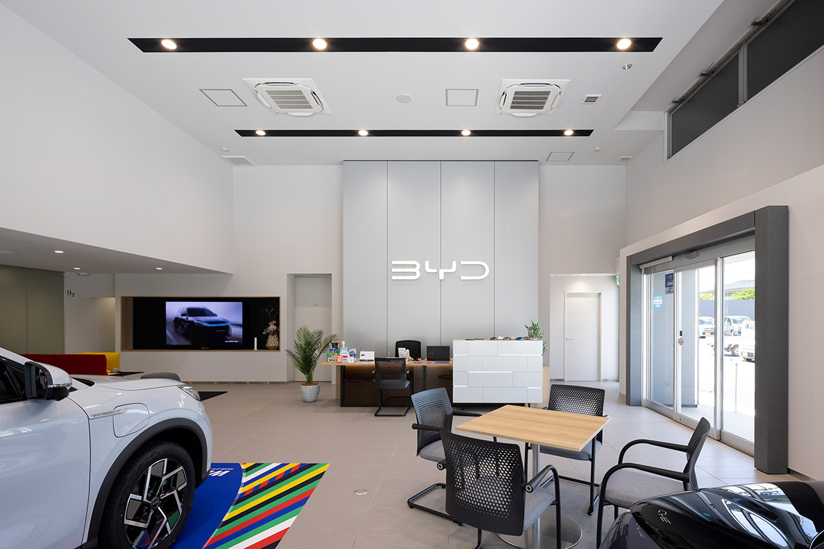 BYD AUTO 岐阜 設計監理 事例写真