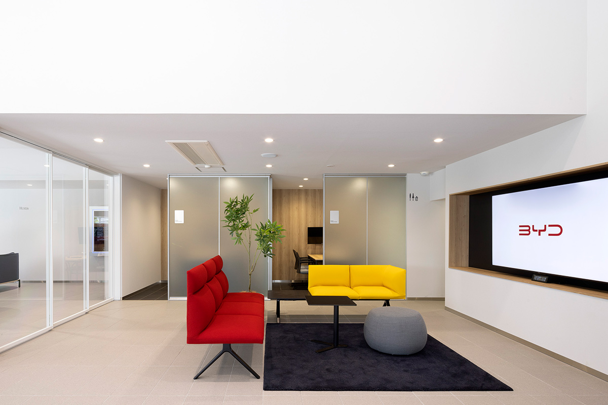 BYD AUTO 岐阜 設計監理 事例写真