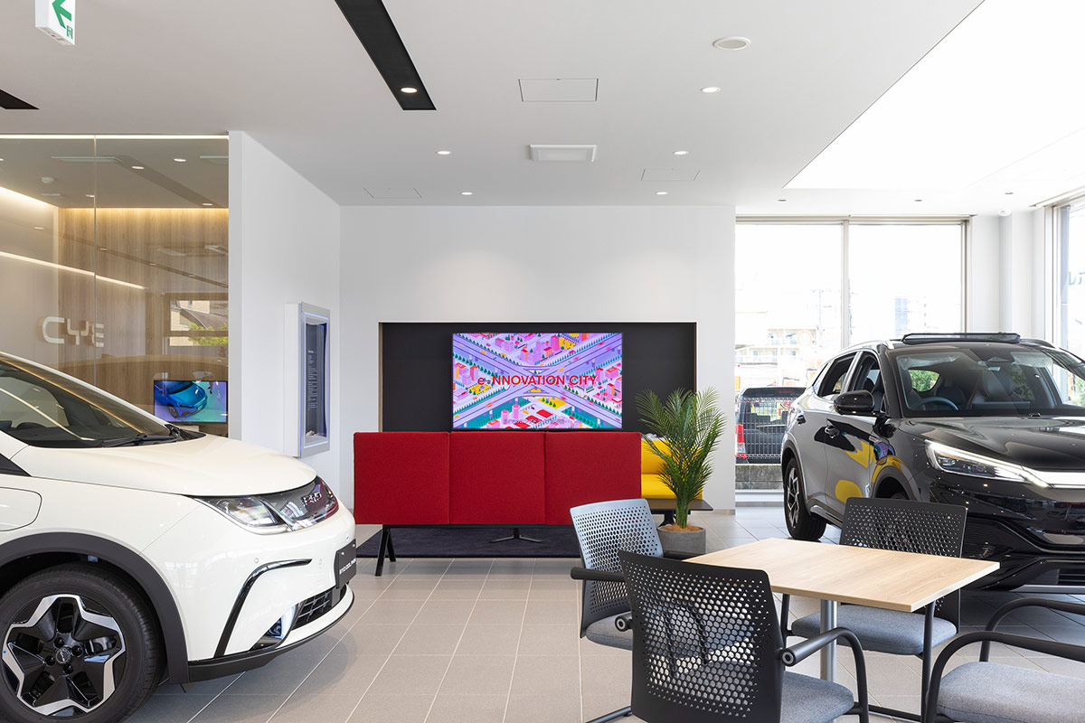 BYD AUTO 大分 設計監理 事例写真