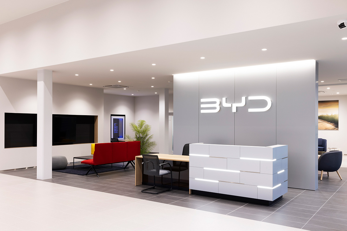 BYD AUTO 滋賀 設計監理 事例写真