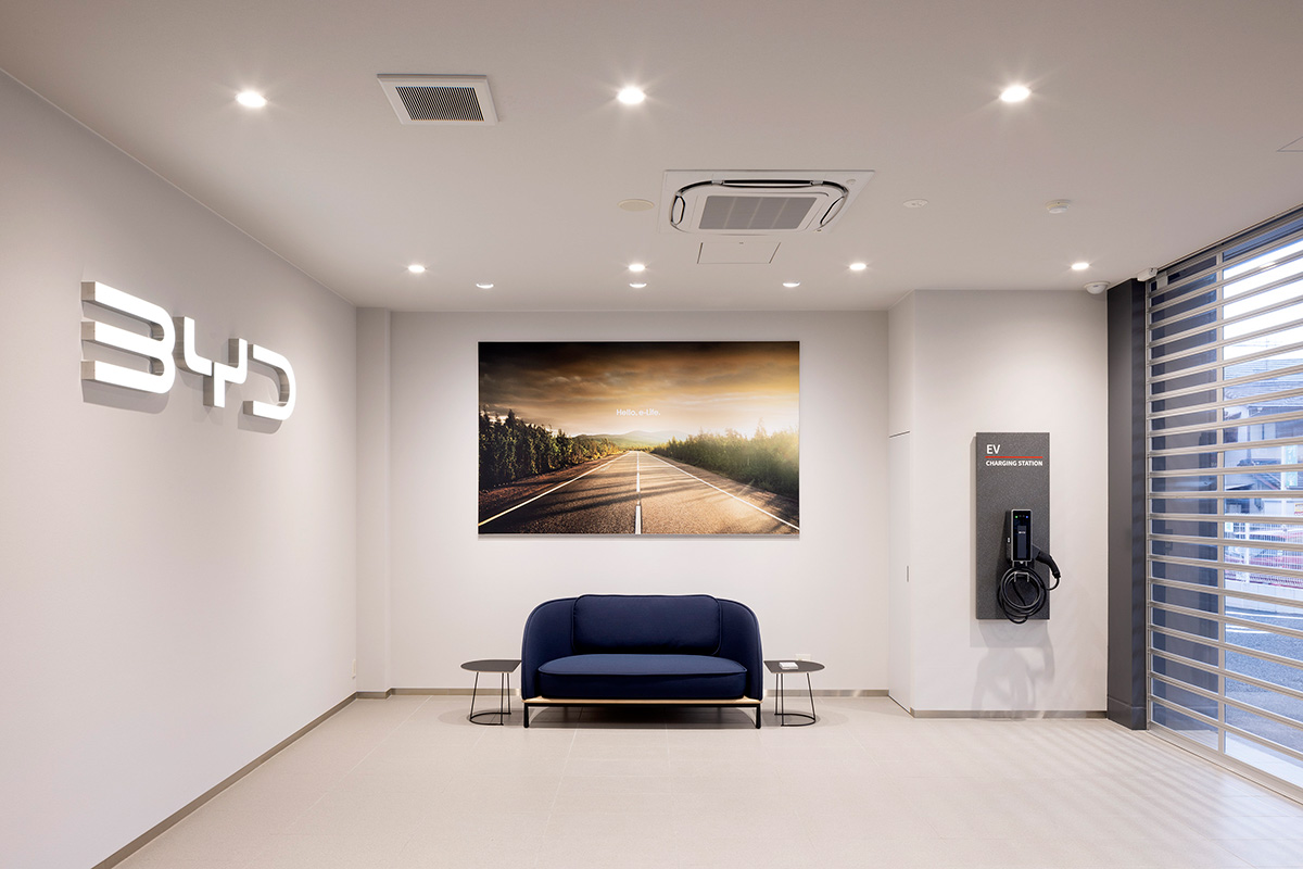 BYD AUTO 滋賀 設計監理 事例写真