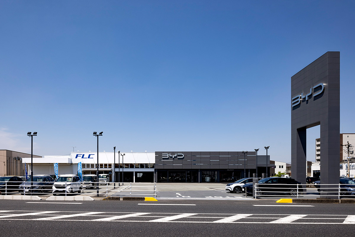 BYD AUTO 松阪 設計監理 事例