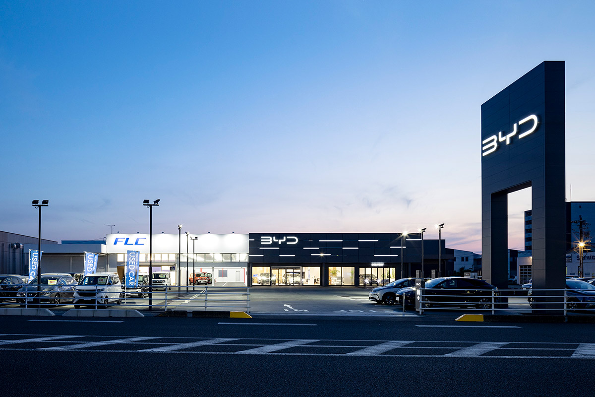 BYD AUTO 松阪 設計監理 事例