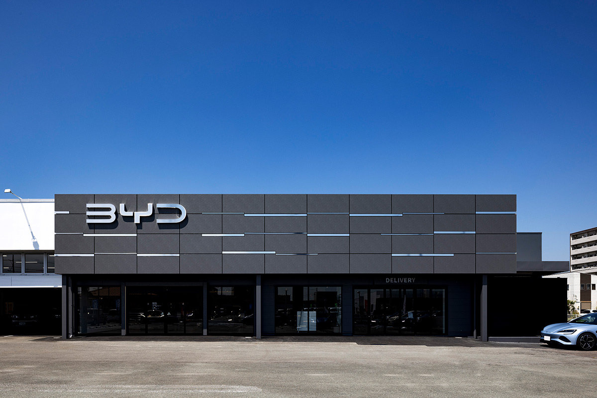 BYD AUTO 松阪 設計監理 事例