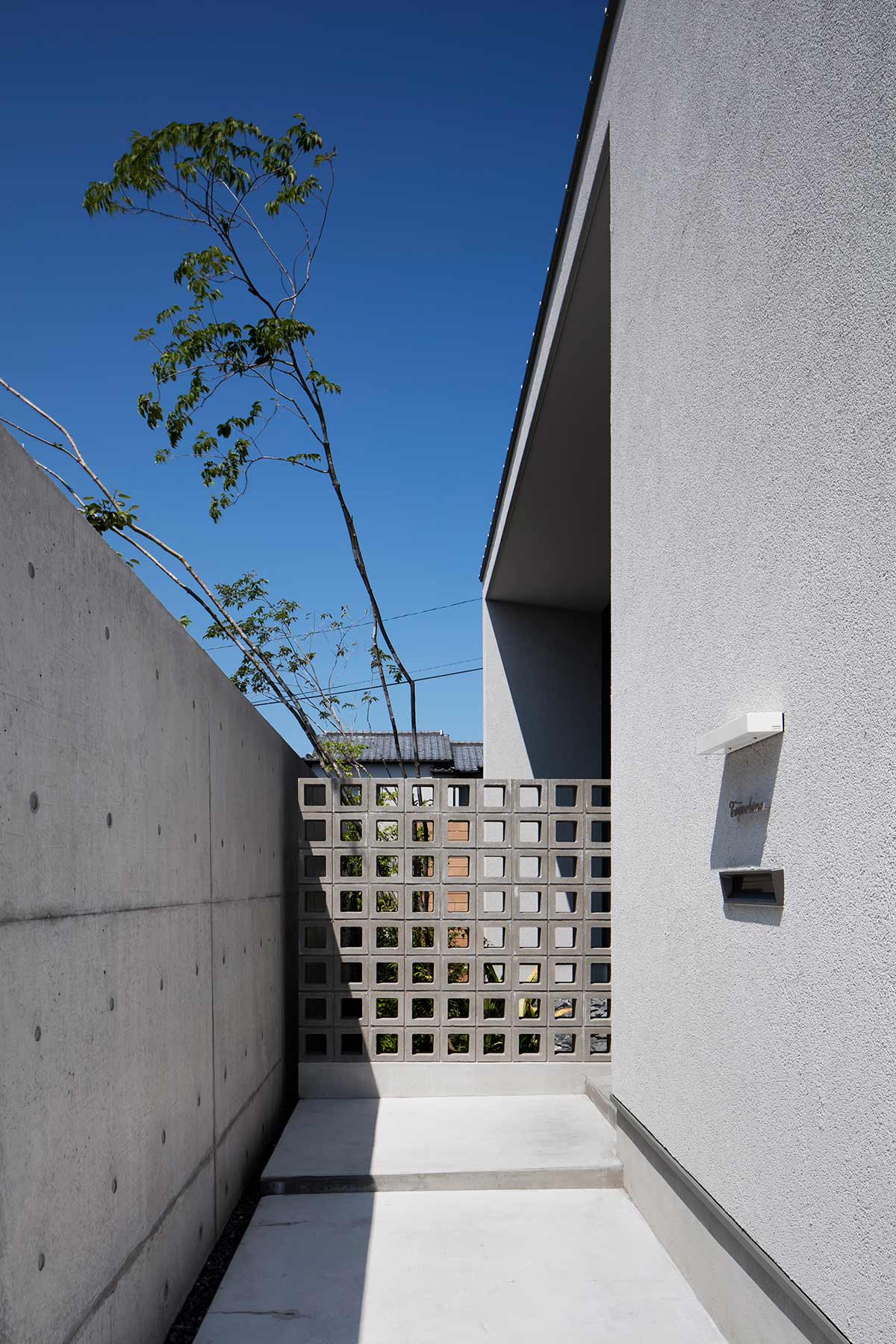 中庭を囲む平屋の家 設計監理 事例