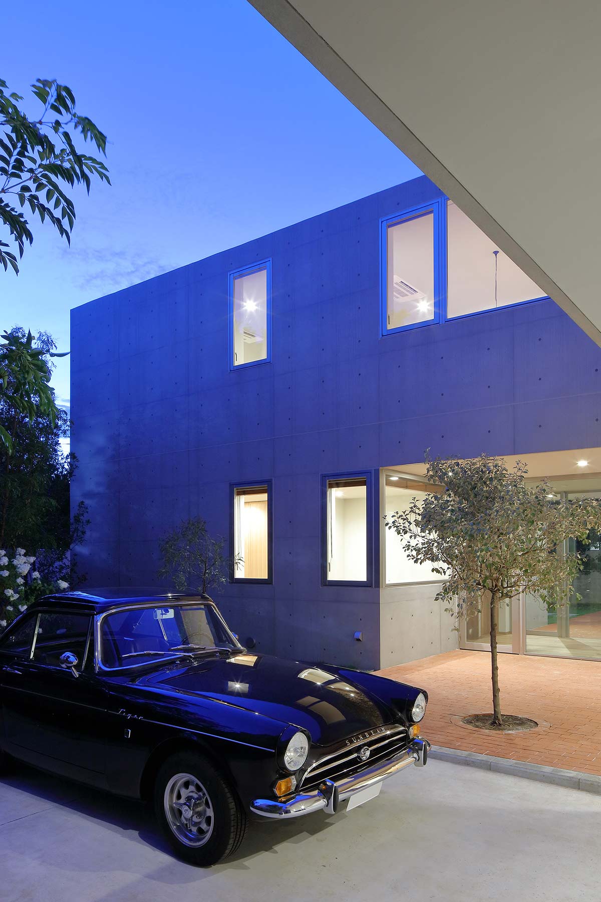 T型のRC住宅 設計監理 事例