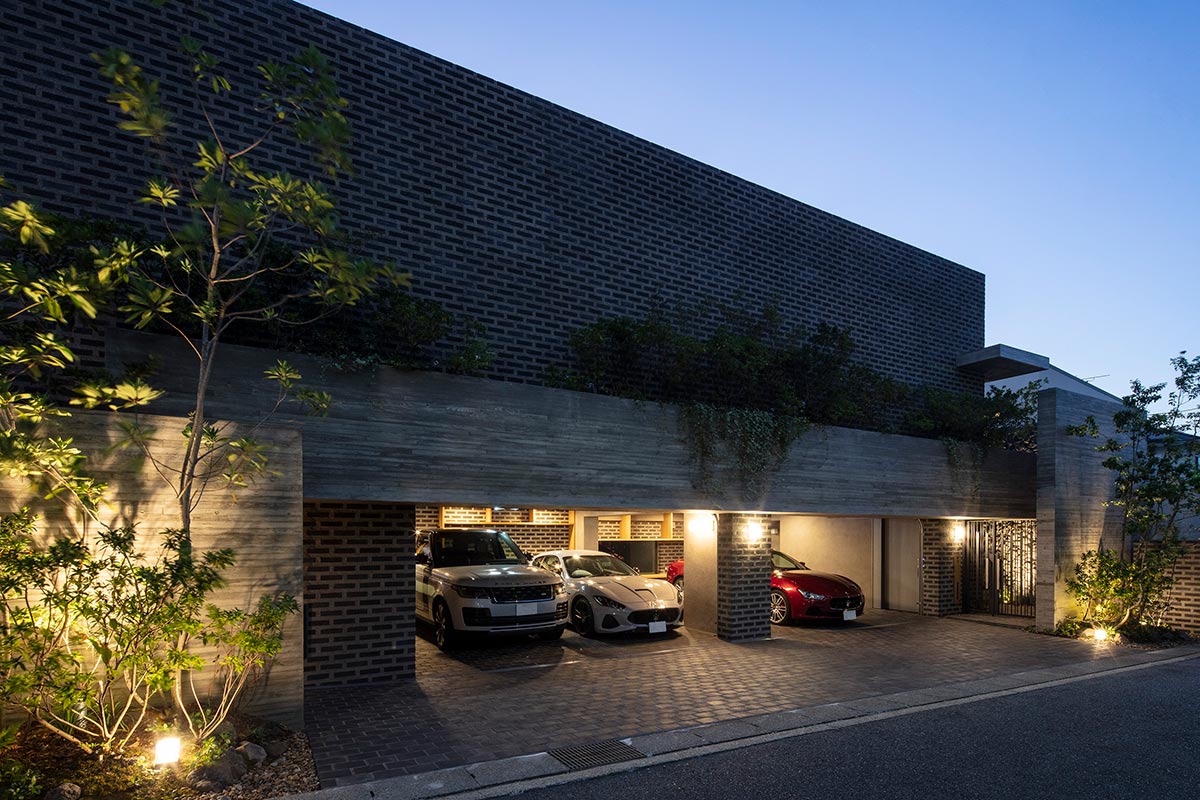 自然に包まれた邸 設計監理 事例