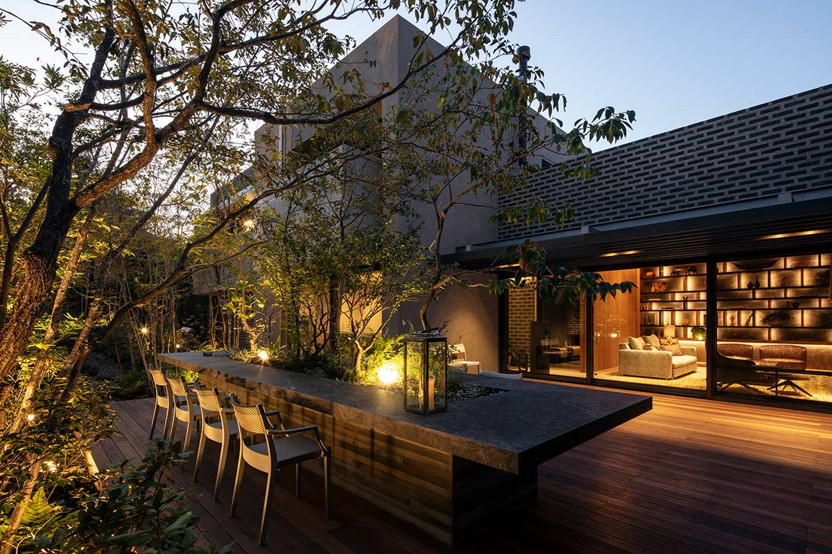 自然に包まれた邸 設計監理 事例